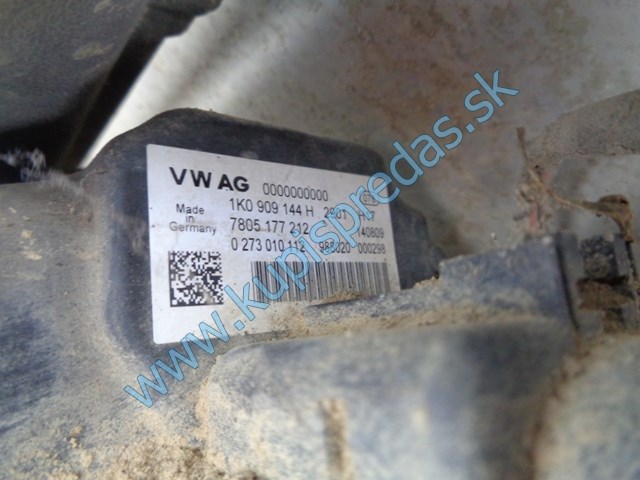 elektrické servoriadenie na vw volkswagen golf VI, 1K0909144H